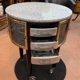 Gyrator dentist's cabinet