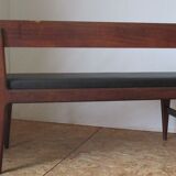 Scandinavian teak bench