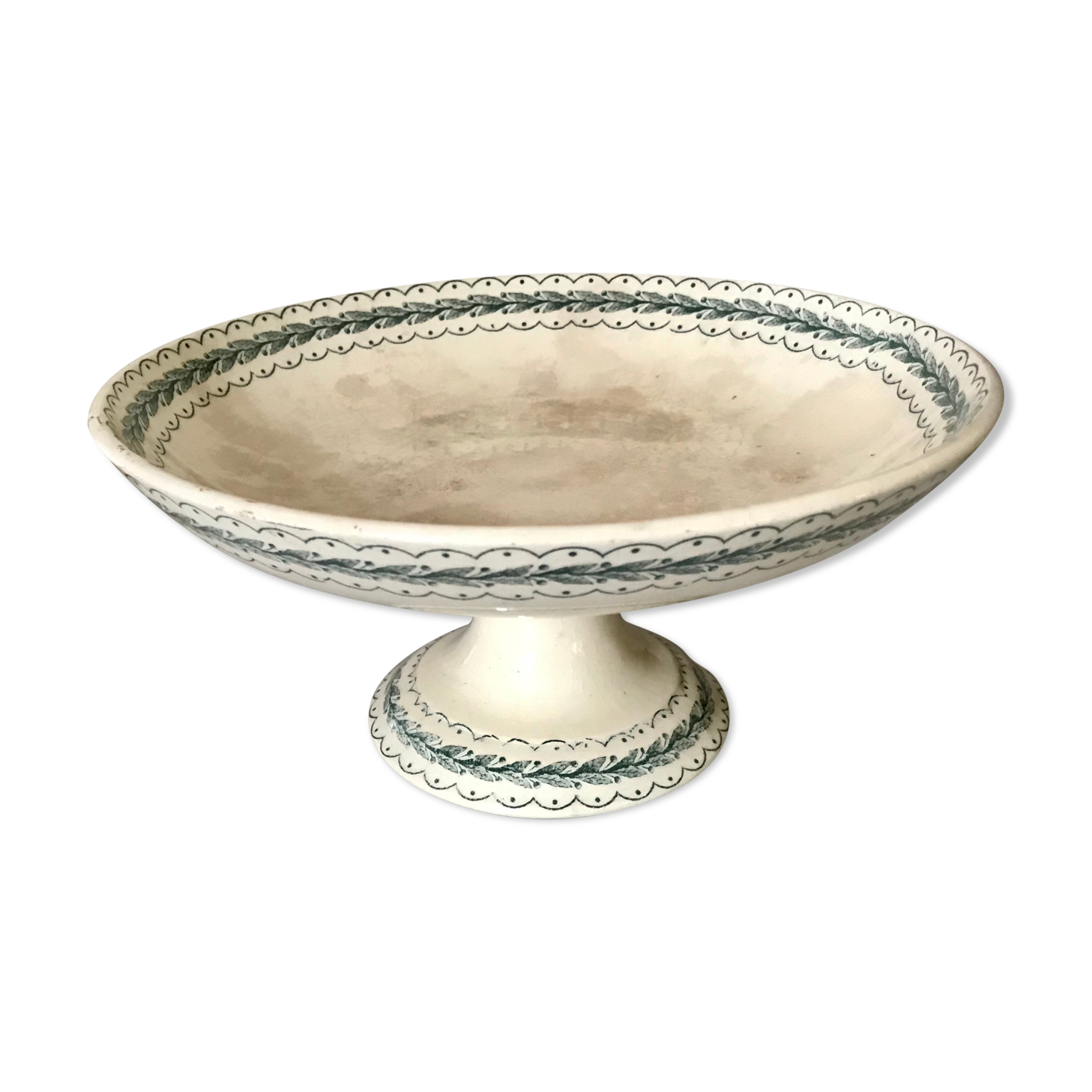 Ancient dish Émile Bourgeois