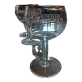 Set of 7 Pelforth beer glasses