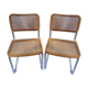 Pair of chairs by Marcel Breuer B32