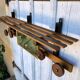 Brutalist coat rack