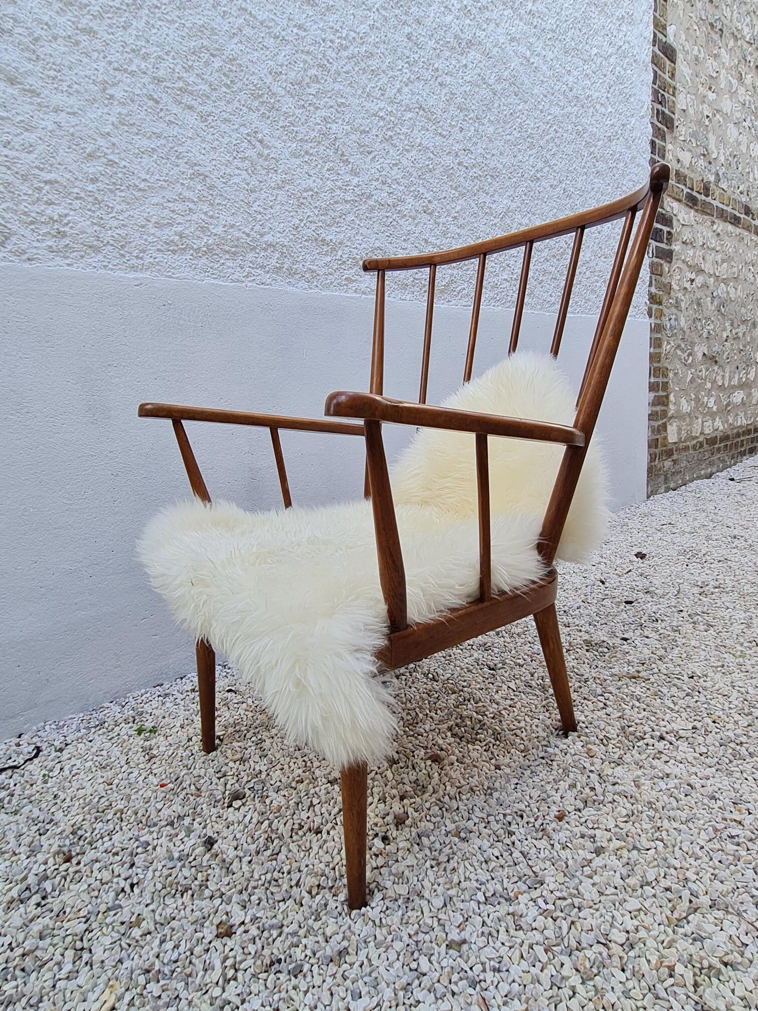 Baumann fan armchair