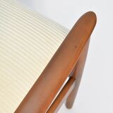 Fully restored vintage armchair by E.Homa, 1960s, beige cord