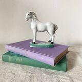 Vintage porcelain horse, Asia