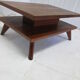 Table basse en teck vintage