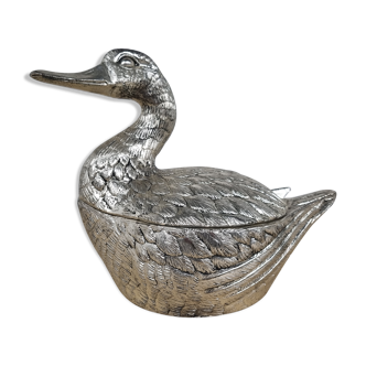 Vintage duck ice bucket by Mauro Manetti 1960s
