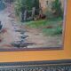 Oil painting on canvas Edmond Van Coppenolle (1846-1914) Landscape