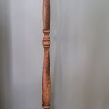 Wooden floor lamp