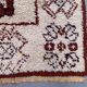 Vintage moroccan Beni Ourain rug 227x193cm