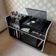 Meuble rangements vinyle et bar vintage