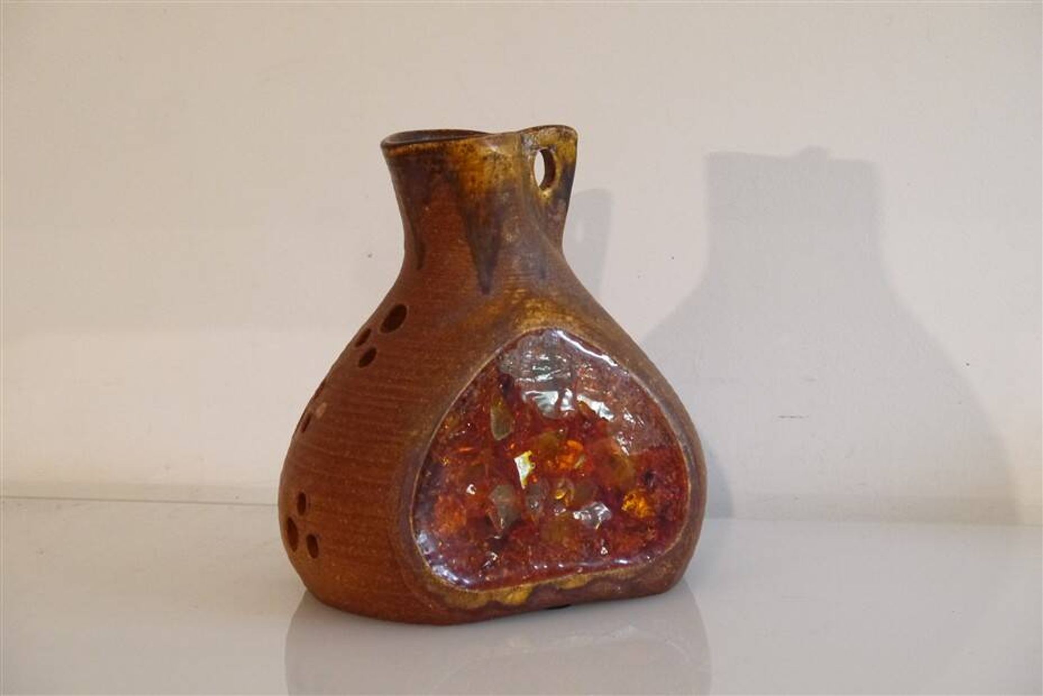 Lampe en cderamique des potiers d'Accolay