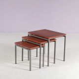 Nesting tables from the 1960s from the Netherlands.