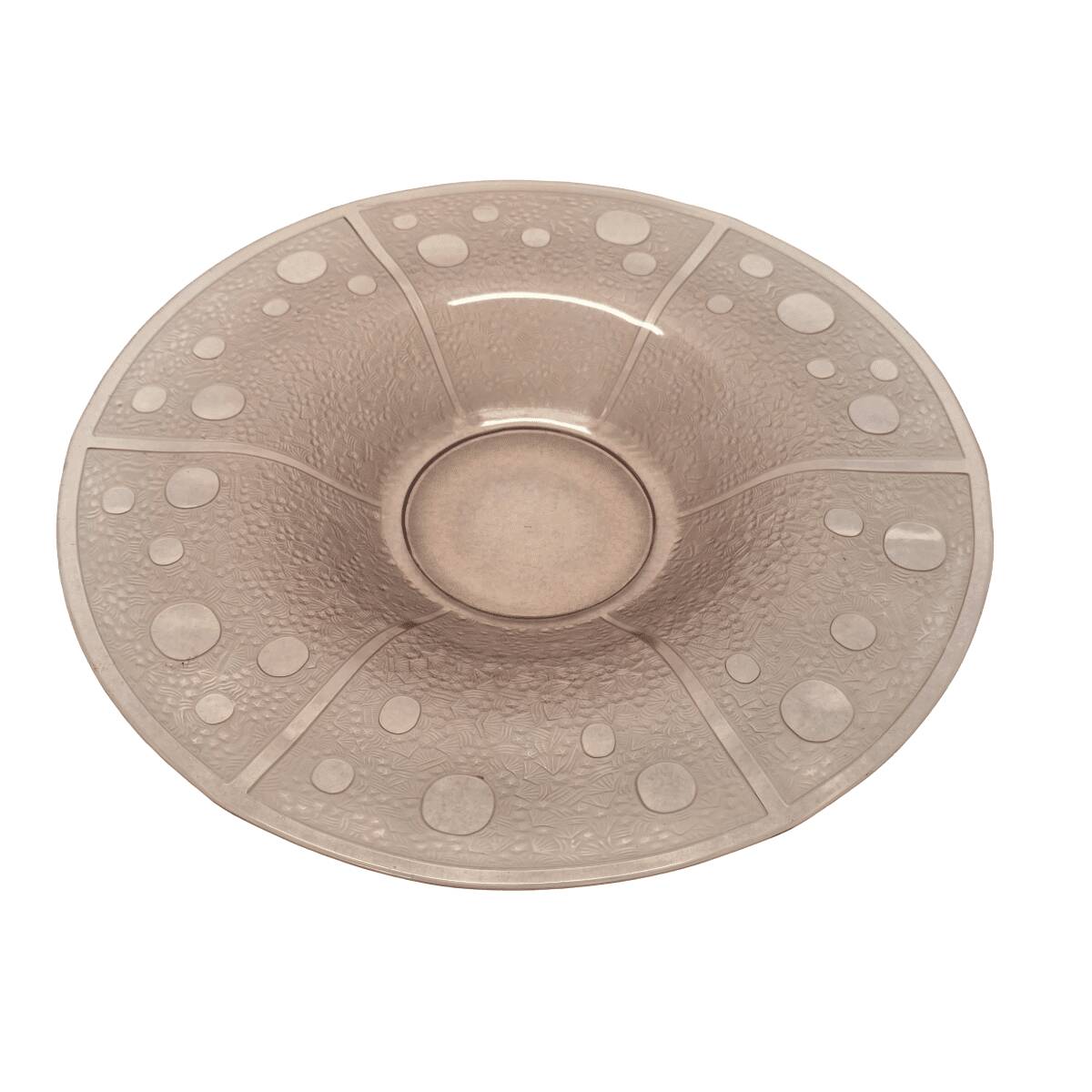 Art Deco Bowl Pink By Verlys France, 1930/40s