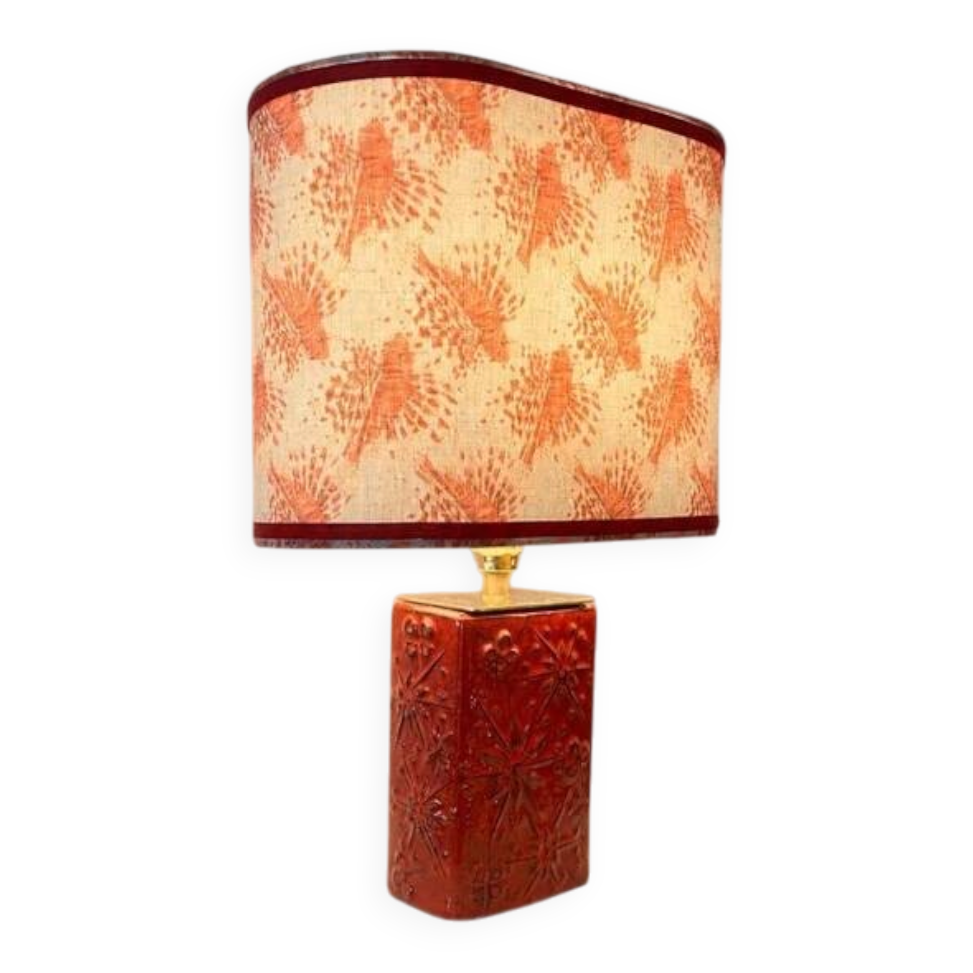 1960s Scheurich Kosmos table lamp - battery-operated light - 38 cm