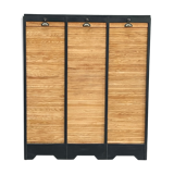 Oak curtain binder