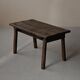 Solid oak farmhouse table, France, circa 1950