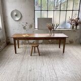 240 cm pine and oak farmhouse table