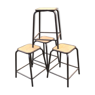 Lots of four army stools