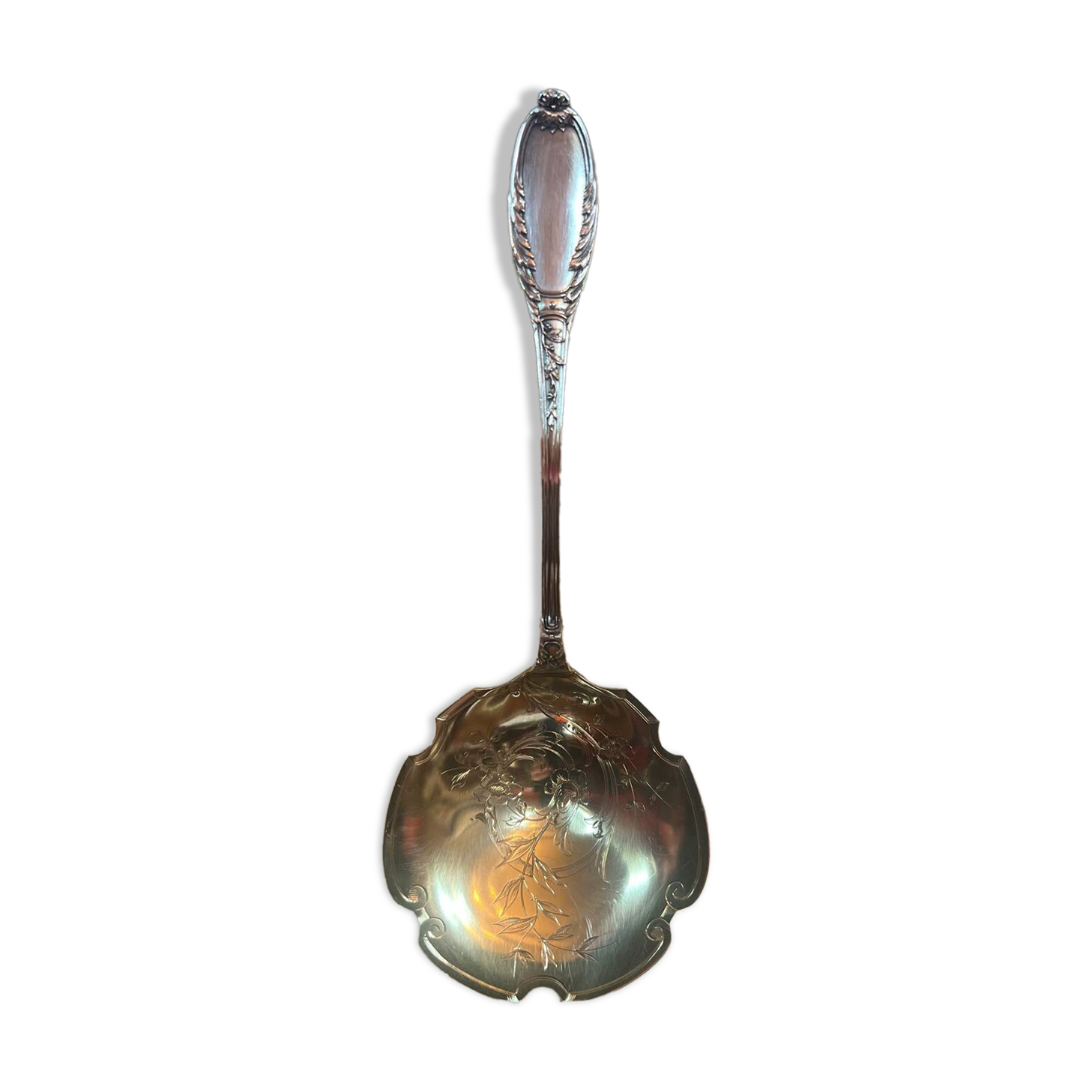 Silver strawberry shovel