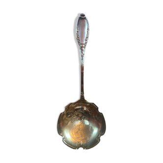 Silver strawberry scoop