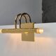 Regency Brass Acrylic Cabinet Lamp by Lumina, 1980s, Set of 3