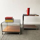 Mid-Century drinks trolley and matching coffee table by MDA