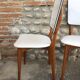 Lot de 4 chaises skai