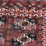 Tapis ancien Selle Tékké Boukhara fait main 64X107 CM