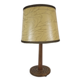 Lampe en bois 1950's
