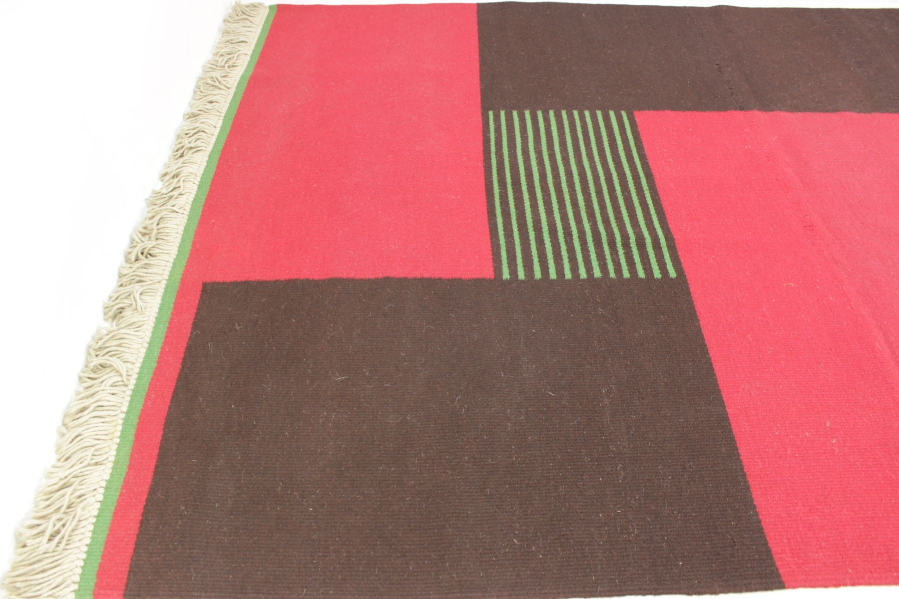 Carpet modernsite geometric Czechoslovak mid-century 200x315cm
