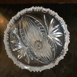 Pop-up Christmas 2022 Chiseled crystal vase mid-XX.