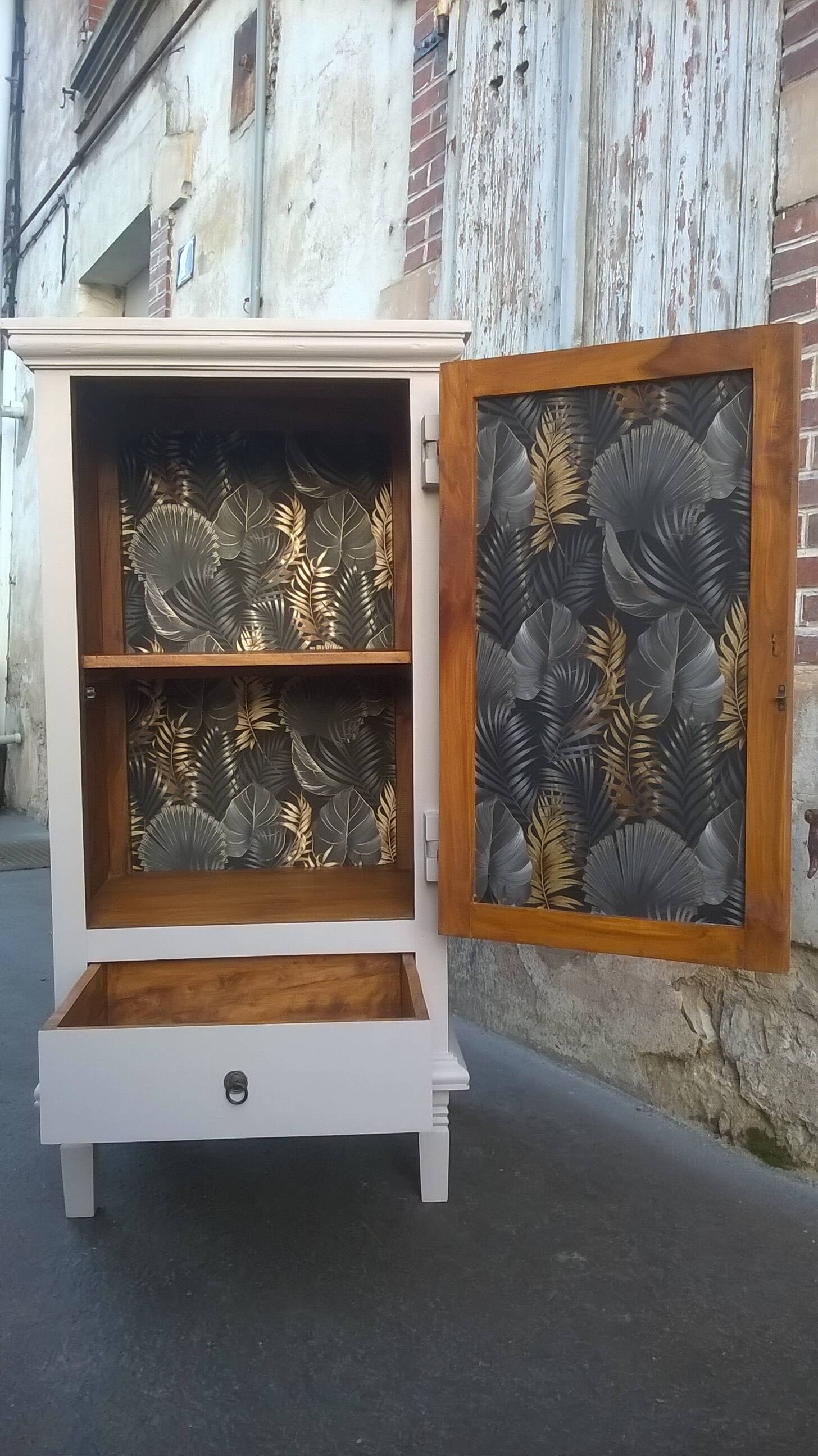 small bergere wardrobe