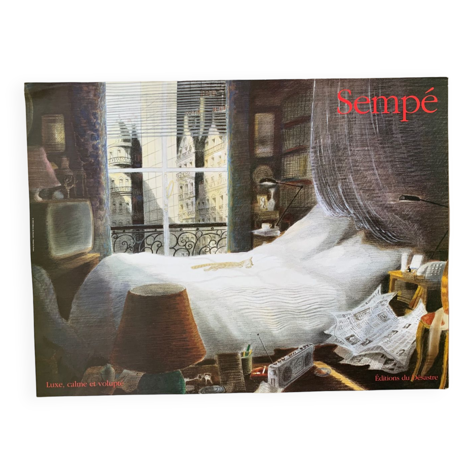 Original poster Sempé 1990