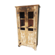 Renovated antique wooden wardrobe