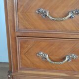 Louis XV style chest of drawers from the 50s