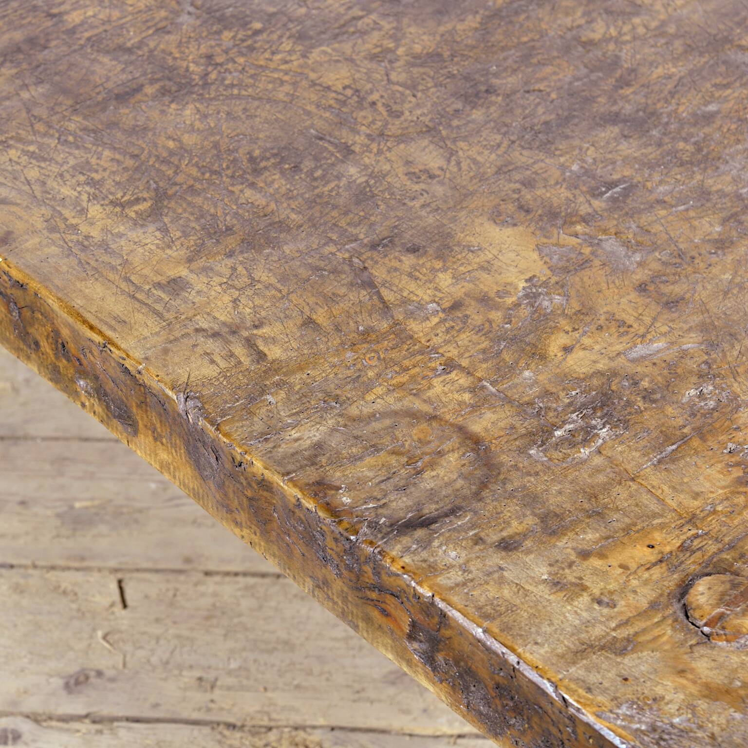 oak coffee table, circa 1930s