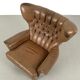 Fauteuil à oreilles vintage