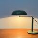 Art Deco swivel table lamp model Swiss Quick 1500 by Alfred Müller for Amba, 1930s.