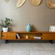 Vintage wooden sideboard from the 1960s (shallow)