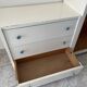Asymmetrical wardrobe and drawers from the 1950s
