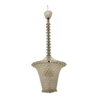 Murano Glass Rostrato Light Pendant 1950’s
