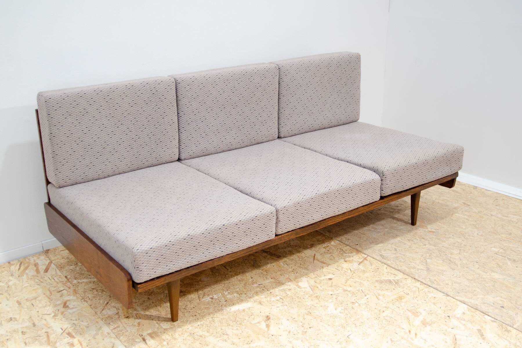 Mid century folding sofabed by Interiér Praha, 1960´s, Czechoslovakia