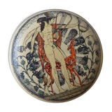 Terracotta box with Greek décor