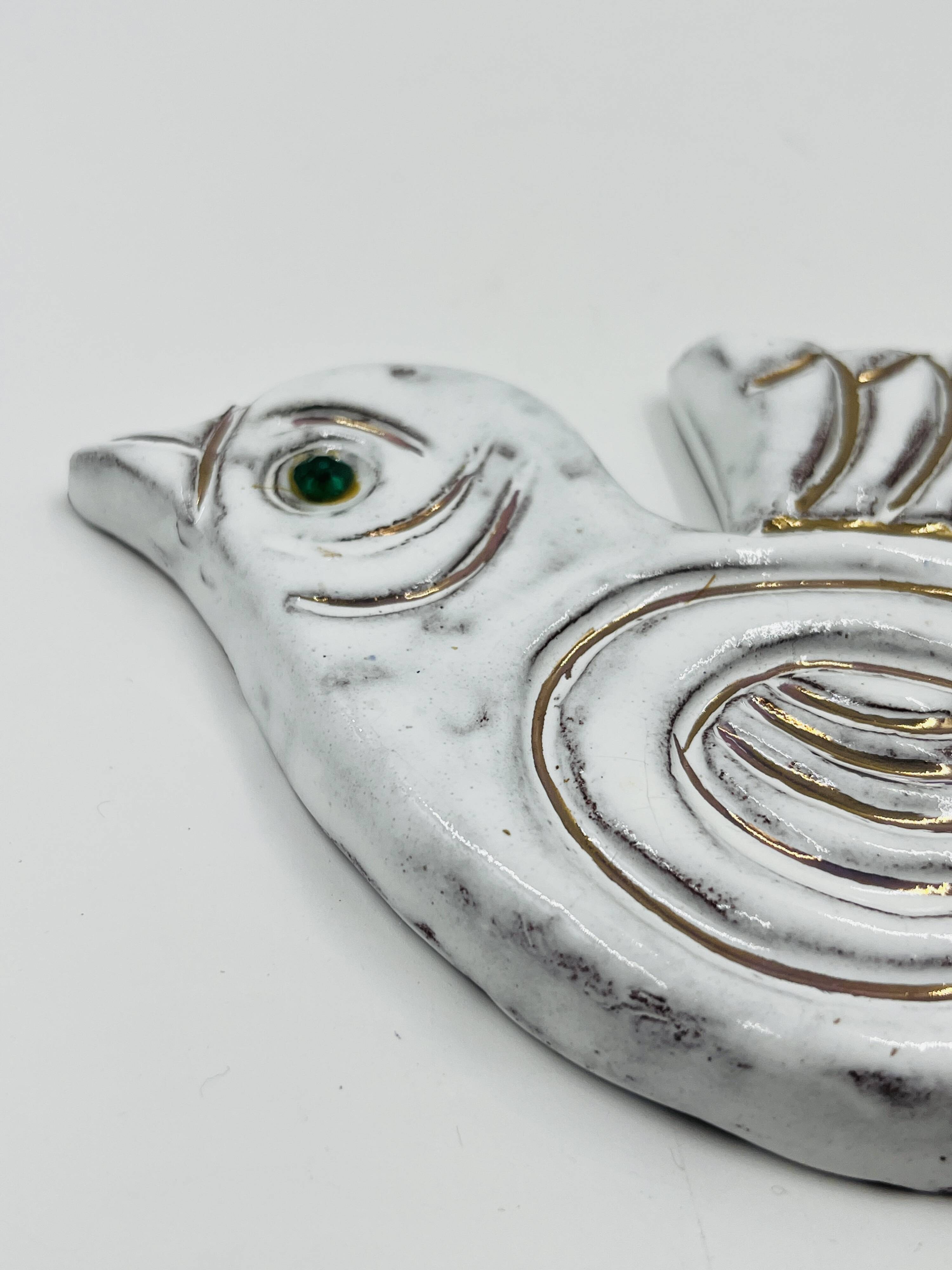 Oiseau céramique Monique Detry - Moderniste