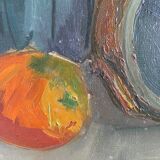 Large still life with lemon and orange 1962