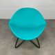 Fauteuil de Niels Gammelgaard modèle Lips pour Ikea bleu, vert