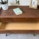 Vintage oak commode from the 1960s.