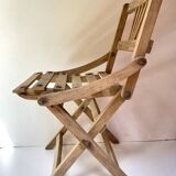 Antique folding chair