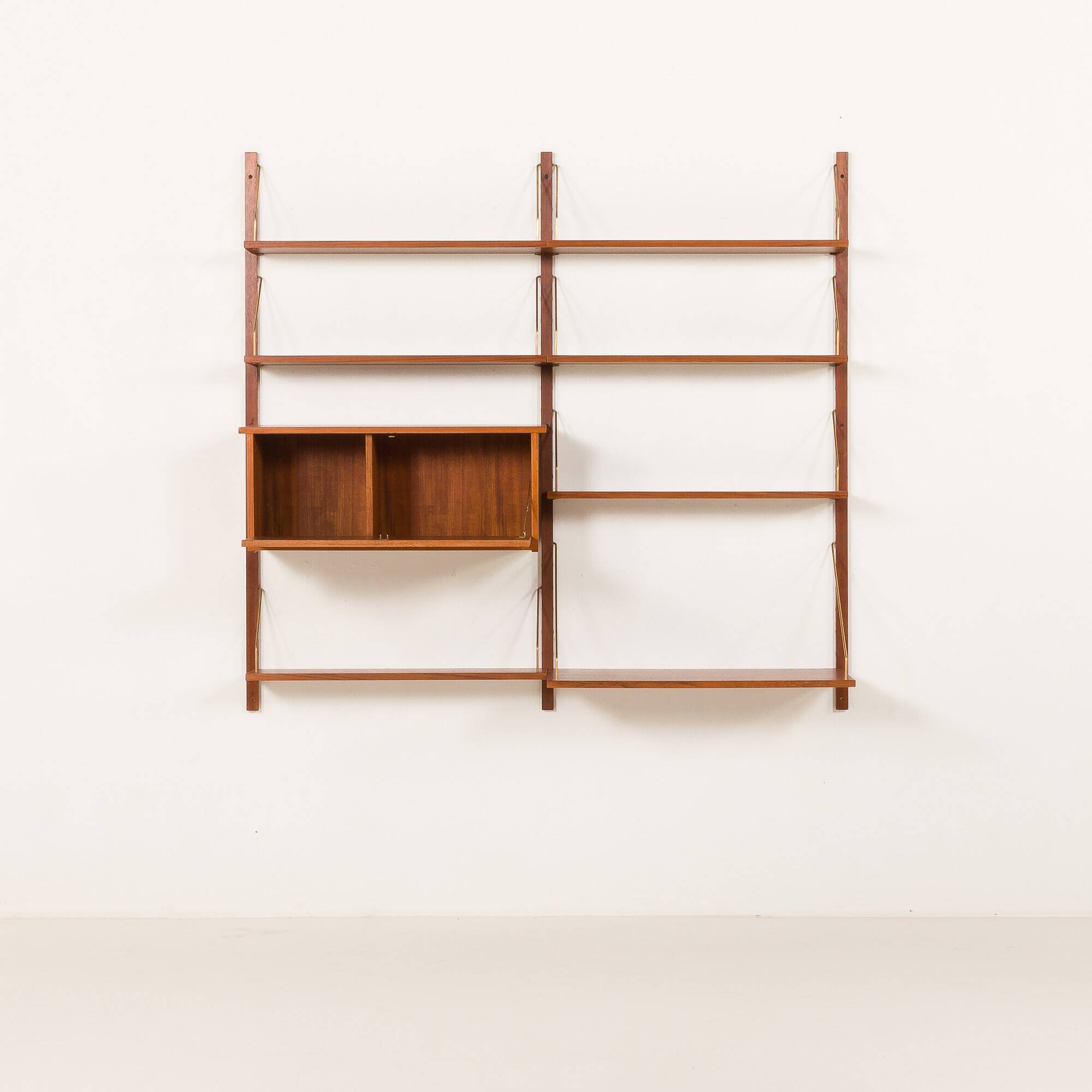 Danish home office wall-unit in the style of Poul Cadovius, 1960s